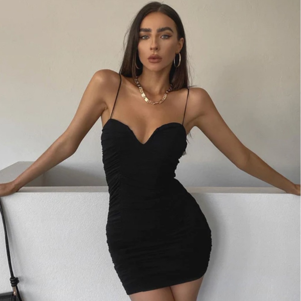 Princess Polly I Want You Mini Dress Black